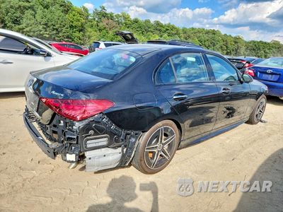 Trzecie zdjęcie samochodu z tyłu: 2023 MERCEDES-BENZ C 300 4MATIC VIN:W1KAF4HB5PR142792 - miniatura