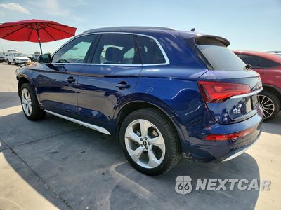 Drugie zdjęcie samochodu z przodu: 2021 AUDI Q5 PREMIUM PLUS VIN:WA1BAAFY1M2027608 - miniatura
