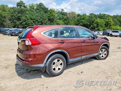 Trzecie zdjęcie samochodu z tyłu: 2015 HONDA CR-V LX VIN:5J6RM4H38FL009354 - miniatura