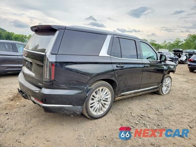 Trzecie zdjęcie samochodu z tyłu: 2025 CADILLAC ESCALADE PREMIUM LUXURY VIN:1GYS9CRL6SR298415 - miniatura