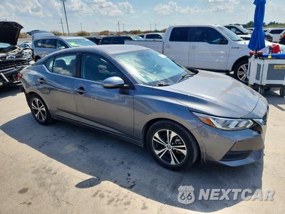 Czwarte zdjęcie samochodu z boku: 2022 NISSAN SENTRA SV VIN:3N1AB8CVXNY256988 - miniatura