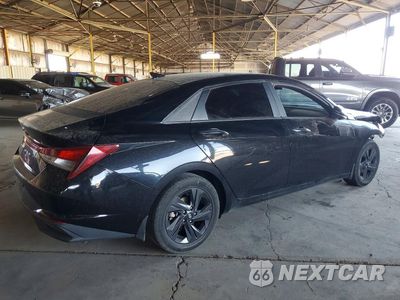Trzecie zdjęcie samochodu z tyłu: 2022 HYUNDAI ELANTRA VIN:KMHLM4AG3NU219020 - miniatura