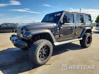2018 JEEP WRANGLER UNLIMITED SAHARA 1C4HJXEG2JW311216 - główne zdjęcie licytacji z USA - miniatura