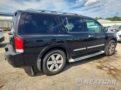 Trzecie zdjęcie samochodu z tyłu: 2010 NISSAN ARMADA PLATINUM VIN:5N1AA0NE5AN609915 - miniatura