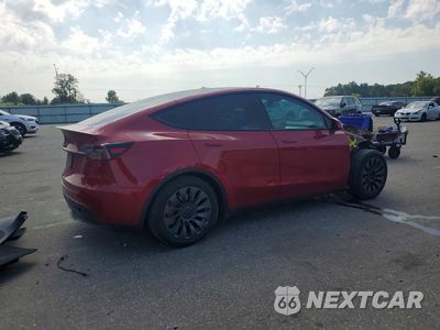 Trzecie zdjęcie samochodu z tyłu: 2022 TESLA MODEL Y VIN:7SAYGDEF6NF393842 - miniatura