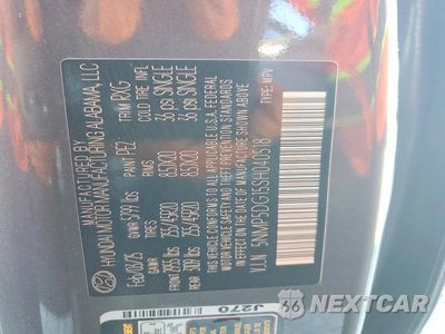 Zdjęcie 14 z 14 samochodu: 2025 HYUNDAI SANTA FE CALLIGRAPHY VIN:5NMP5DG15SH040518 - miniatura