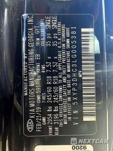 Zdjęcie 15 z 15 samochodu: 2020 KIA TELLURIDE EX VIN:5XYP3DHC3LG005381 - miniatura