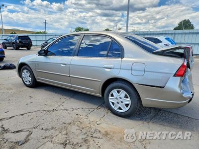 Drugie zdjęcie samochodu z przodu: 2003 HONDA CIVIC LX VIN:1HGES16523L007108 - miniatura