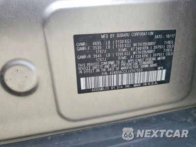 Zdjęcie 14 z 14 samochodu: 2018 SUBARU OUTBACK 2.5I PREMIUM VIN:4S4BSACCXJ3247553 - miniatura