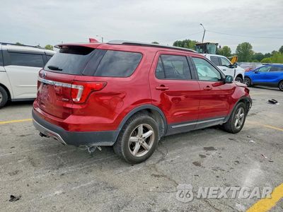 Trzecie zdjęcie samochodu z tyłu: 2017 FORD EXPLORER XLT VIN:1FM5K8D85HGD14630 - miniatura