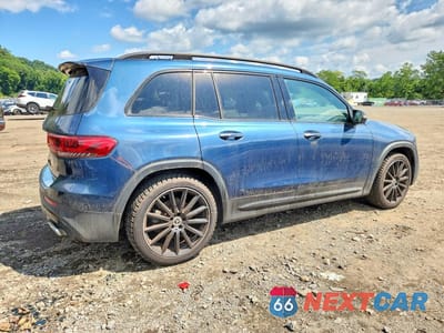 Trzecie zdjęcie samochodu z tyłu: 2023 MERCEDES-BENZ GLB 250 VIN:W1N4M4GB7PW276910 - miniatura