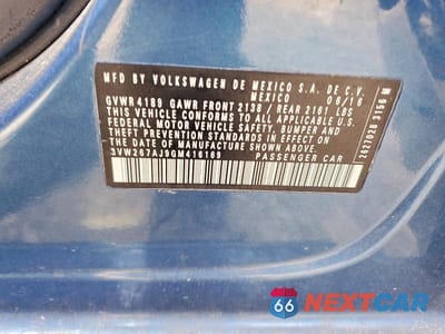 Zdjęcie 12 z 12 samochodu: 2016 VOLKSWAGEN JETTA S VIN:3VW267AJ9GM416169 - miniatura
