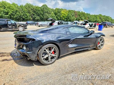 Trzecie zdjęcie samochodu z tyłu: 2023 CHEVROLET CORVETTE STINGRAY 1LT VIN:1G1YA2D43P5141014 - miniatura