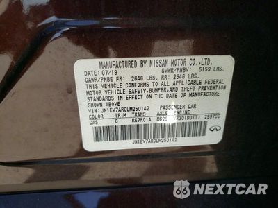 Zdjęcie 12 z 12 samochodu: 2020 INFINITI Q50 3.0T LUXE VIN:JN1EV7AR0LM250142 - miniatura