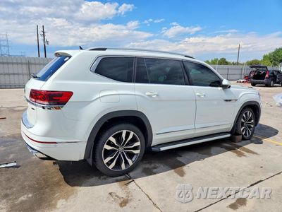 Trzecie zdjęcie samochodu z tyłu: 2022 VOLKSWAGEN ATLAS SEL PREMIUM R-LINE VIN:1V2FR2CA1NC510586 - miniatura