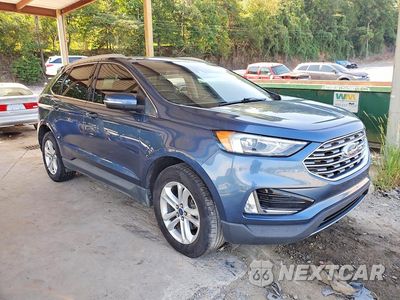 Czwarte zdjęcie samochodu z boku: 2019 FORD EDGE SEL VIN:2FMPK3J95KBC27236 - miniatura