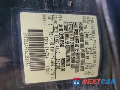 Zdjęcie 12 z 12 samochodu: 2010 NISSAN VERSA 1.8 S VIN:3N1BC1CP2AL351580 - miniatura