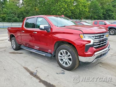 Czwarte zdjęcie samochodu z boku: 2023 CHEVROLET SILVERADO K1500 LTZ VIN:1GCUDGED9PZ332681 - miniatura