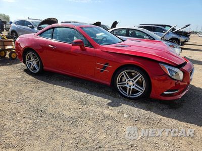 Czwarte zdjęcie samochodu z boku: 2015 MERCEDES-BENZ SL 400 VIN:WDDJK6FA1FF030797 - miniatura