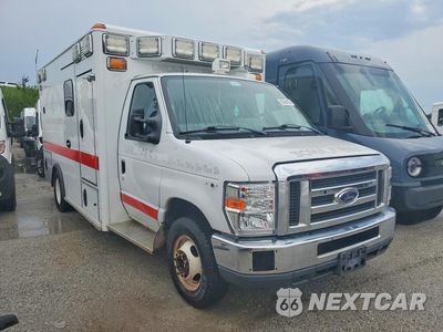 Czwarte zdjęcie samochodu z boku: 2017 FORD ECONOLINE E450 SD AMBULANCE VIN:1FDXE4FS4HDC32407 - miniatura