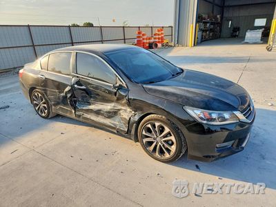 Czwarte zdjęcie samochodu z boku: 2015 HONDA ACCORD SPORT VIN:1HGCR2F52FA089673 - miniatura