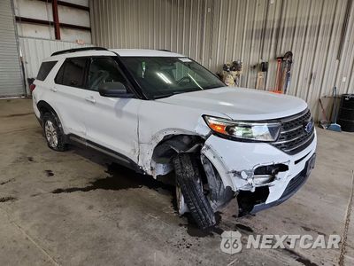 Czwarte zdjęcie samochodu z boku: 2020 FORD EXPLORER XLT VIN:1FMSK8DH5LGB59766 - miniatura