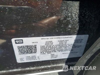Zdjęcie 13 z 13 samochodu: 2023 CHEVROLET TRAILBLAZER RS VIN:KL79MTSL7PB207338 - miniatura