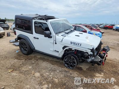 Czwarte zdjęcie samochodu z boku: 2023 JEEP WRANGLER SPORT VIN:1C4HJXAG4PW674678 - miniatura