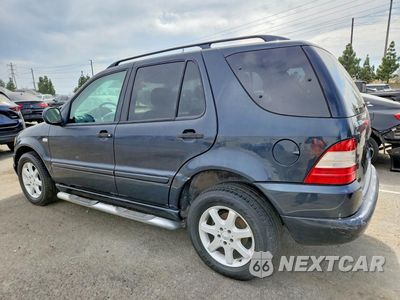 Drugie zdjęcie samochodu z przodu: 2000 MERCEDES-BENZ ML 320 VIN:4JGAB54E5YA195953 - miniatura