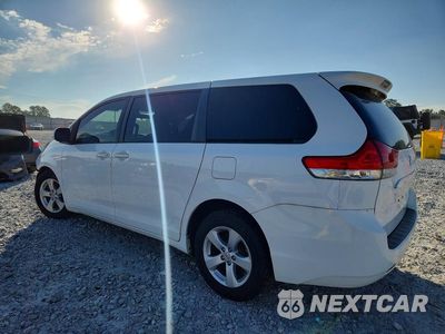 Drugie zdjęcie samochodu z przodu: 2012 TOYOTA SIENNA LE 8-PASSENGER VIN:5TDKA3DC0CS013991 - miniatura