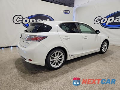 Trzecie zdjęcie samochodu z tyłu: 2013 LEXUS CT 200 VIN:JTHKD5BH8D2125219 - miniatura