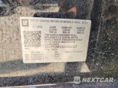 Zdjęcie 12 z 12 samochodu: 2018 CHEVROLET SILVERADO C1500 LT VIN:3GCPCREC5JG542317 - miniatura