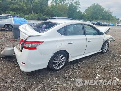 Trzecie zdjęcie samochodu z tyłu: 2014 NISSAN SENTRA SR VIN:3N1AB7AP9EY280651 - miniatura