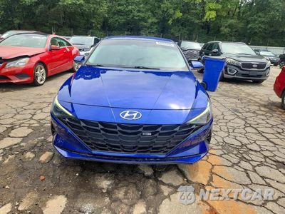 Piąte zdjęcie samochodu w środku: 2018 HYUNDAI ELANTRA VIN:KMHLS4AG2PU478381 - miniatura