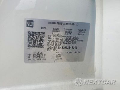 Zdjęcie 13 z 13 samochodu: 2024 CHEVROLET TRAVERSE LS VIN:1GNEREKSXRJ243109 - miniatura