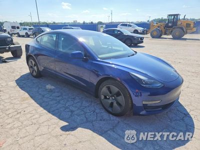 Czwarte zdjęcie samochodu z boku: 2023 TESLA MODEL 3 VIN:5YJ3E1EA4PF589443 - miniatura