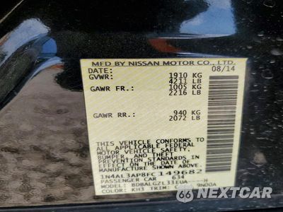 Zdjęcie 13 z 13 samochodu: 2015 NISSAN ALTIMA 2.5 S VIN:1N4AL3AP8FC149682 - miniatura