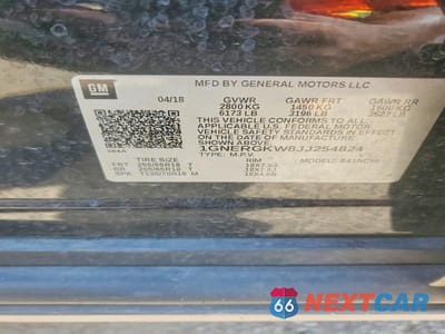 Zdjęcie 12 z 12 samochodu: 2018 CHEVROLET TRAVERSE LT VIN:1GNERGKW8JJ254824 - miniatura