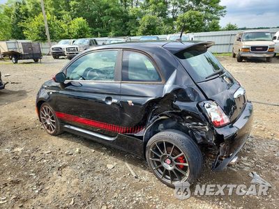Drugie zdjęcie samochodu z przodu: 2015 FIAT 500 ABARTH VIN:3C3CFFFH7FT500149 - miniatura