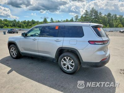 Drugie zdjęcie samochodu z przodu: 2021 JEEP GRAND CHEROKEE L LIMITED VIN:1C4RJKBG0M8118714 - miniatura