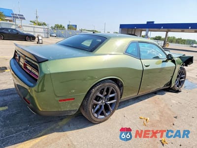 Trzecie zdjęcie samochodu z tyłu: 2022 DODGE CHALLENGER GT VIN:2C3CDZJG8NH263345 - miniatura
