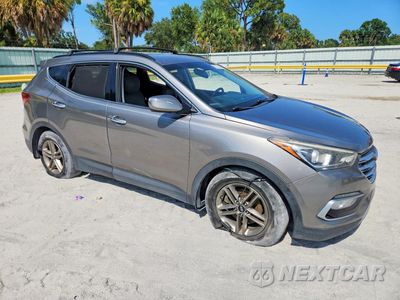 Czwarte zdjęcie samochodu z boku: 2018 HYUNDAI SANTA FE SPORT 2.4L VIN:5XYZU3LBXJG570545 - miniatura