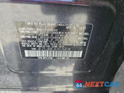 Zdjęcie 13 z 13 samochodu: 2014 SUBARU FORESTER 2.5I LIMITED VIN:JF2SJAHC3EH526434 - miniatura