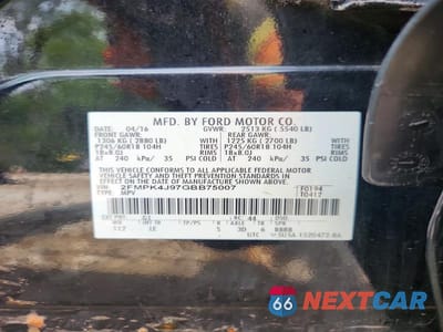 Zdjęcie 13 z 13 samochodu: 2016 FORD EDGE SEL VIN:2FMPK4J97GBB75007 - miniatura