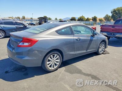 Trzecie zdjęcie samochodu z tyłu: 2012 HONDA CIVIC EX VIN:2HGFG3A85CH506677 - miniatura