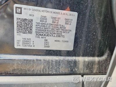 Zdjęcie 13 z 13 samochodu: 2020 CHEVROLET EQUINOX LT VIN:3GNAXUEV7LL159771 - miniatura
