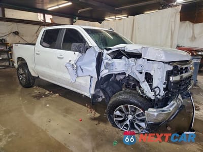 Czwarte zdjęcie samochodu z boku: 2023 CHEVROLET SILVERADO K1500 LT-L VIN:1GCPDKEK3PZ206492 - miniatura