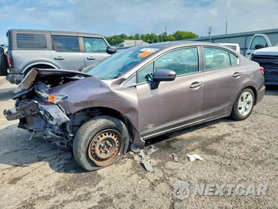2015 HONDA CIVIC LX 19XFB2F57FE284570 - główne zdjęcie licytacji z USA - miniatura