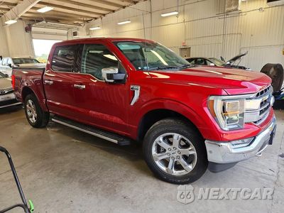 Czwarte zdjęcie samochodu z boku: 2021 FORD F150 SUPERCREW VIN:1FTFW1E55MKE21502 - miniatura