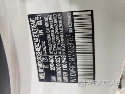 Zdjęcie 12 z 12 samochodu: 2021 MERCEDES-BENZ C 300 VIN:W1KWF8DB4MR638827 - miniatura